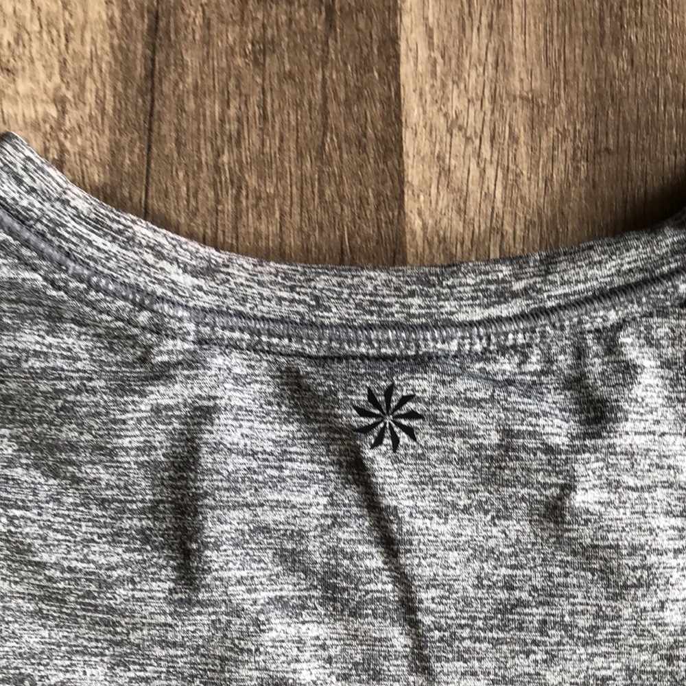 Athleta Sunlover UPF Gray High Neck Tank Top ST - Picture 10 of 11